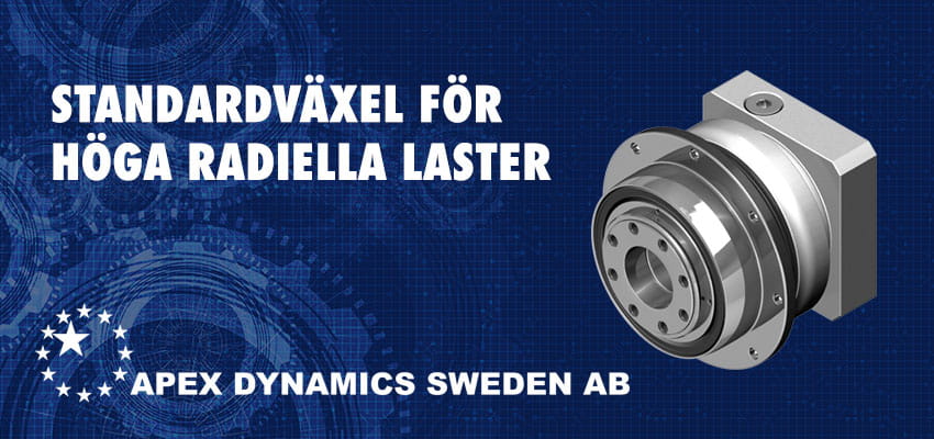 Apex standardvaxel radiella laster